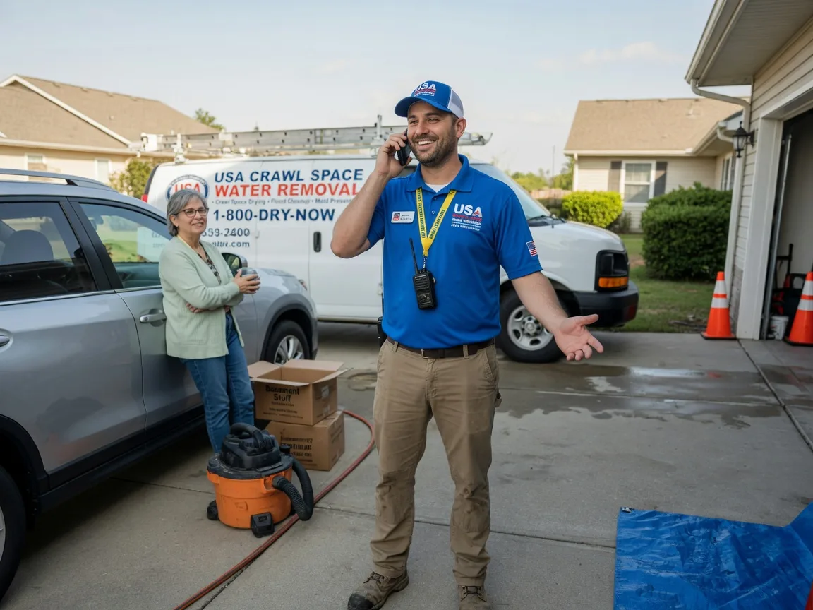 Crawl Space Water Removal Daisetta, TX FAQs